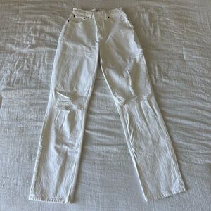 Abercrombie Curve Love 90s Straight Ultra High Rise Jean